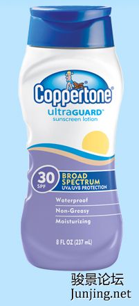 Coppertone ultraguard sunscreen lotion SPF30 8oz 237ml.jpg